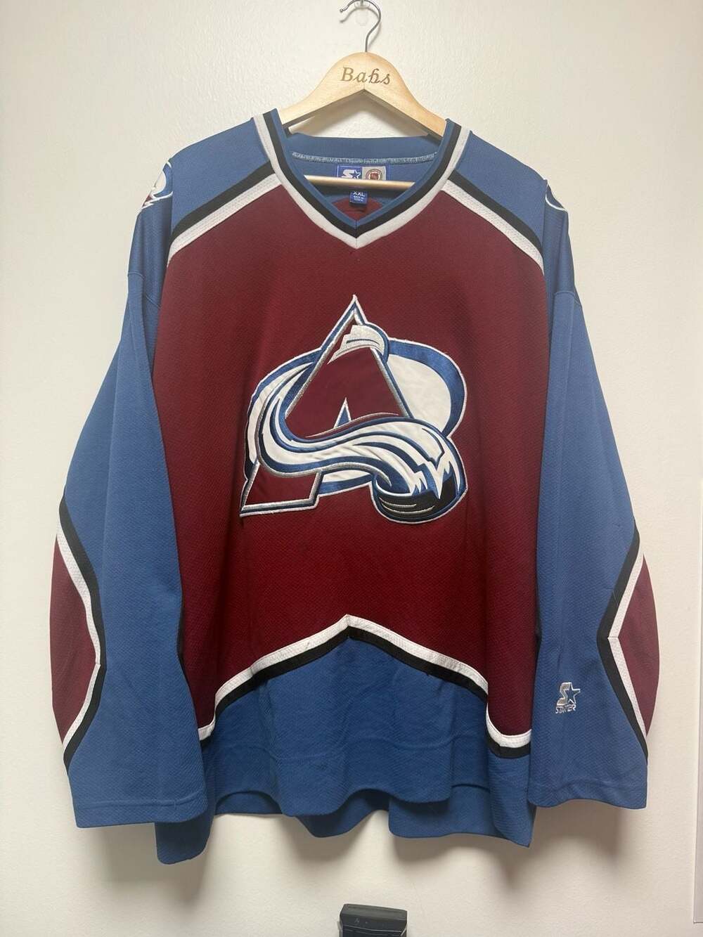Starter Colorado Avalanche NHL Jersey Size XXL Vintage Hockey